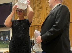 Sarah gets her 'Surrey' Cap