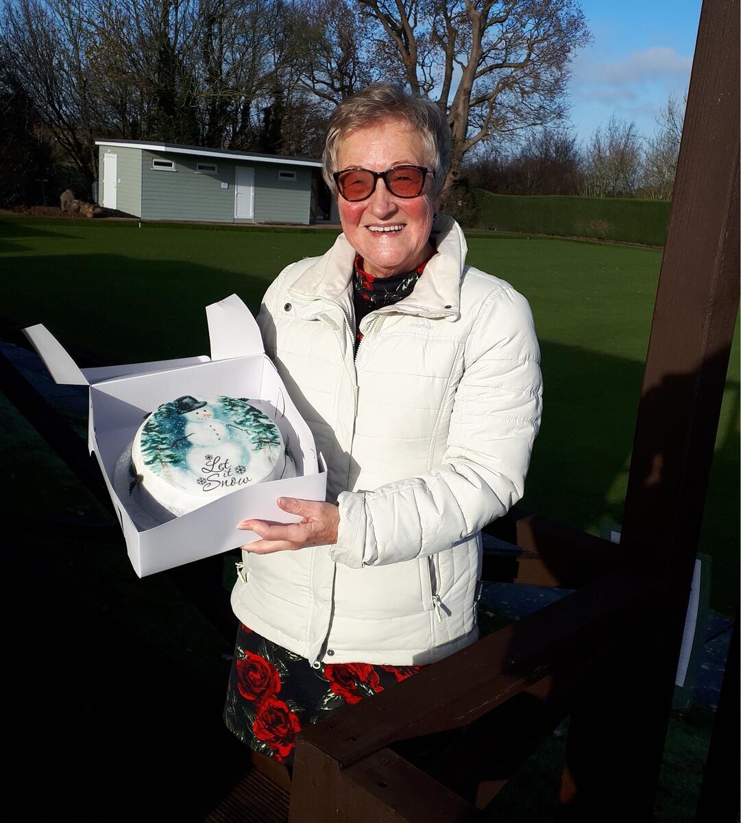 Sue and the 2020 Christmas Cake
