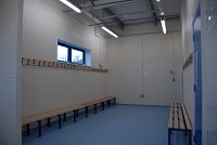 Example of the changing room facilities