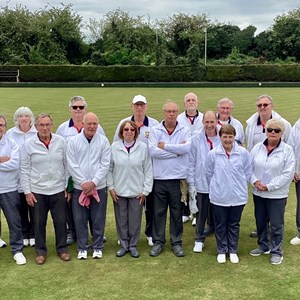 Following their opening win in the Peterborough Over 55 League Division One, Ketton Welland went on to defeat their clubmates Ketton Chater 46-42 in a tense derby battle on Tuesday 3 May