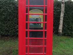 Phone box in Little Ness