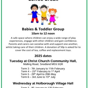 Allsaints with Christ Church Coffee Break Toddler Group