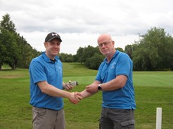Richard took the nearest the pin prize