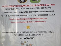 Middlesbrough Bowling Club Home