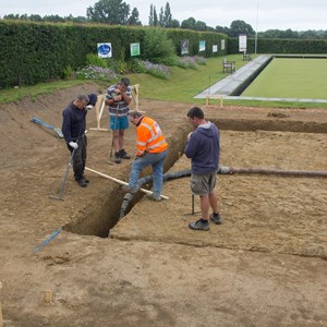pouring foundations