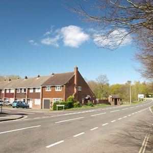 Kingsclere Ashford Hill Road looking into Fawconer Road