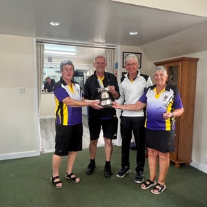Presidents Trophy - Christine Thomas, Kevin Masters & Dave Hill