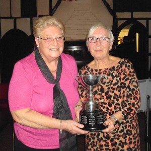 Harow Ladies Pairs Winners - Pauline Puttock and Ann Middleton