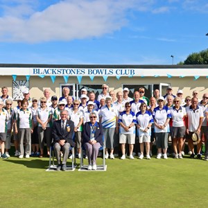 Red group: the first group to bowl