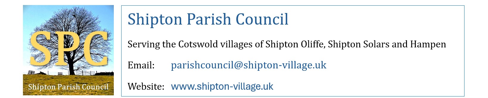 Shipton Village Meeting Agendas Shipton Village Meeting Agendas
