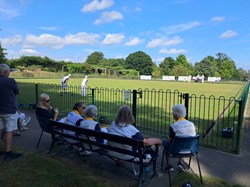 Another glorious day, well-attended