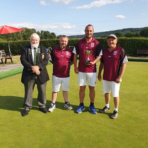 Men's Triples Runners Up