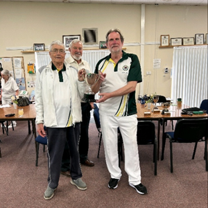 2025 Pairs Winners - Graham Rowland & Kevin Taylor