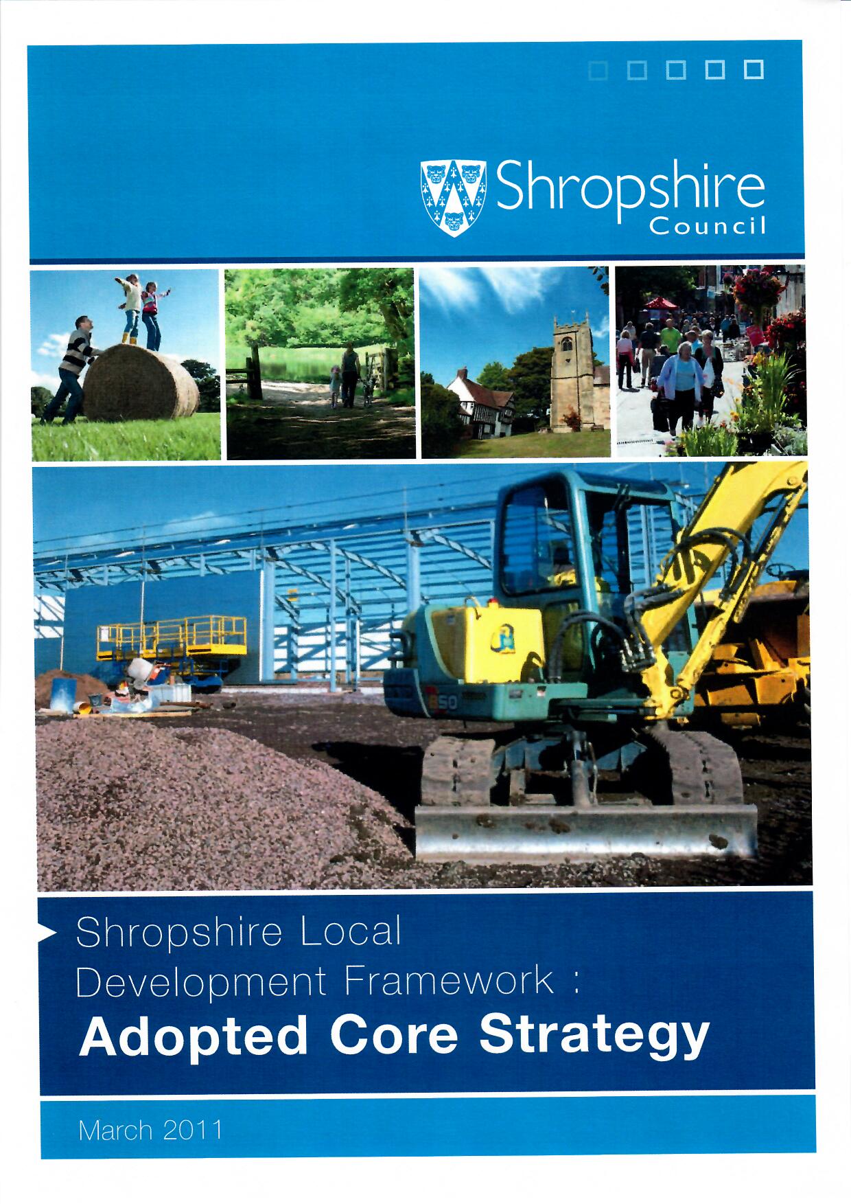 Shropshire Council's Adopted Core Strategy