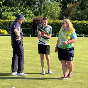 Bowls Herefordshire Walker Cup & Amy Rose