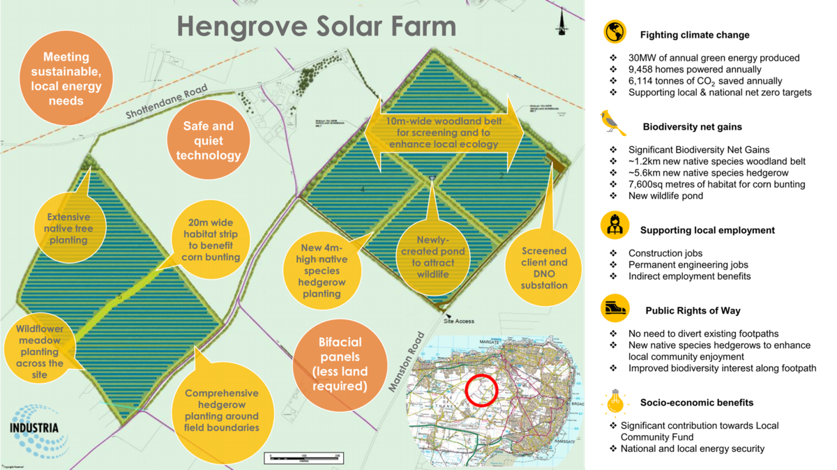 HENGROVE SOLAR FARM - Click image to download a copy