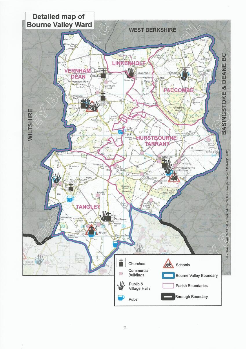 Hurstbourne Tarrant Parish Bourne Valley Ward Profile Hurstbourne Tarrant Parish Bourne Valley Ward Profile