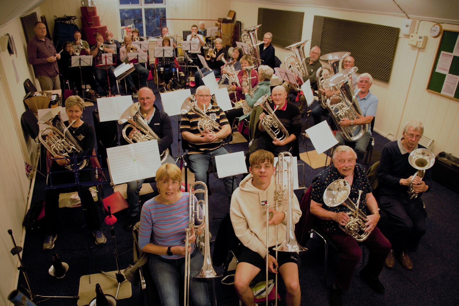 We will soon need a larger Bandroom (30+)