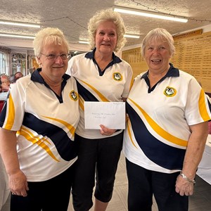 Runners-up team in the Bletchley St Martins Gala Day