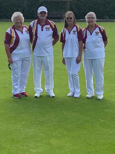 Drawn Pairs Finalists Elaine Robinson, Graham Kennedy, Jane Ward and Wendy Cross