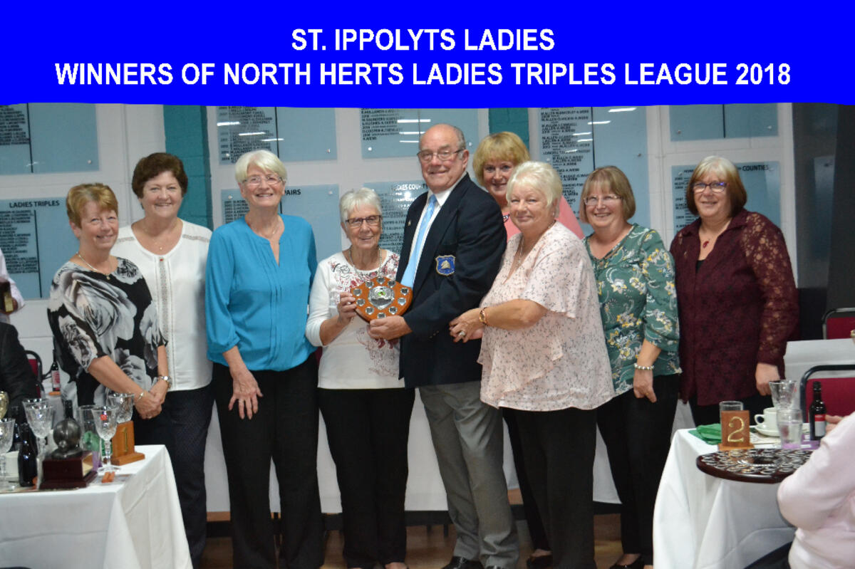 St Ippolyts Bowls Club North Herts Ladies 2019 St Ippolyts Bowls Club North Herts Ladies 2019