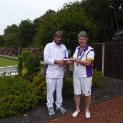 Novices Singles - Winner Peter Teagle