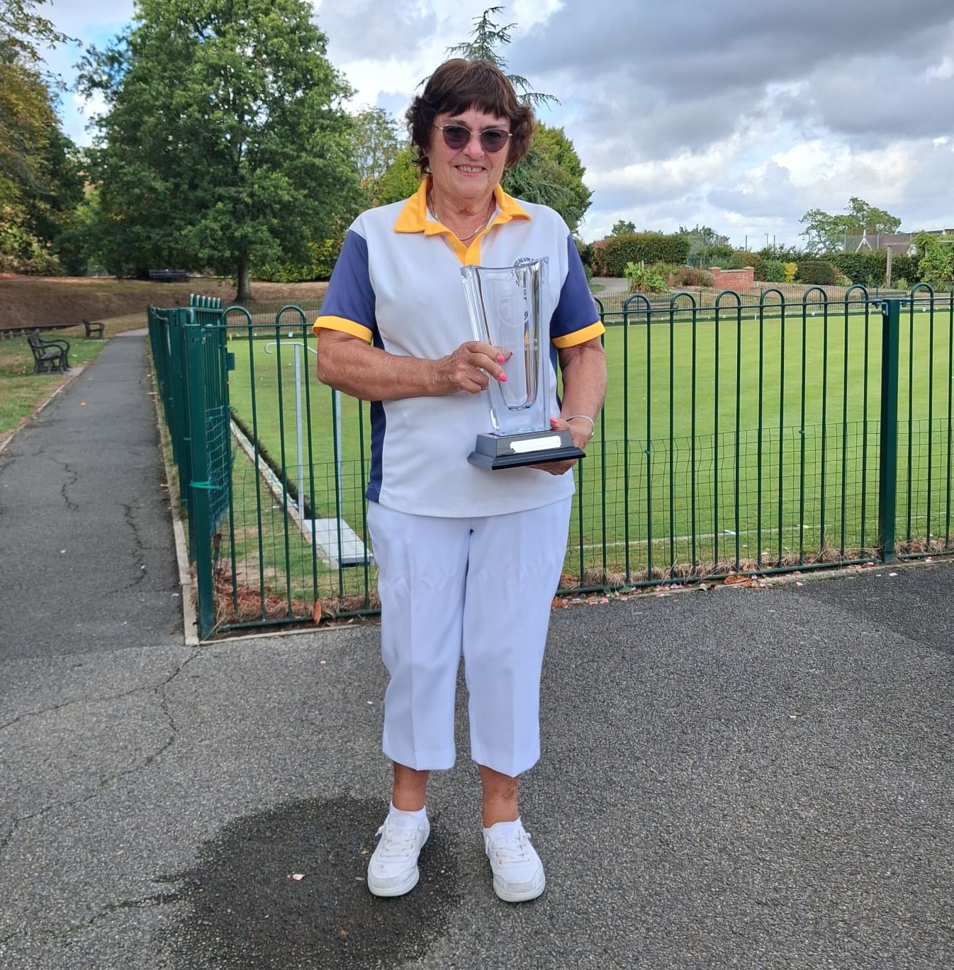 Marge showed her steely side to win the Ladies' Championship (Photo: Elaine Larkins)