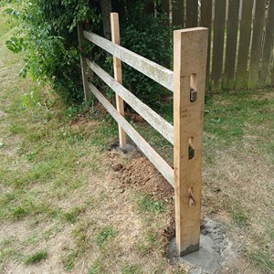 Sturton and District Shed Club Parish Council Fence Repair