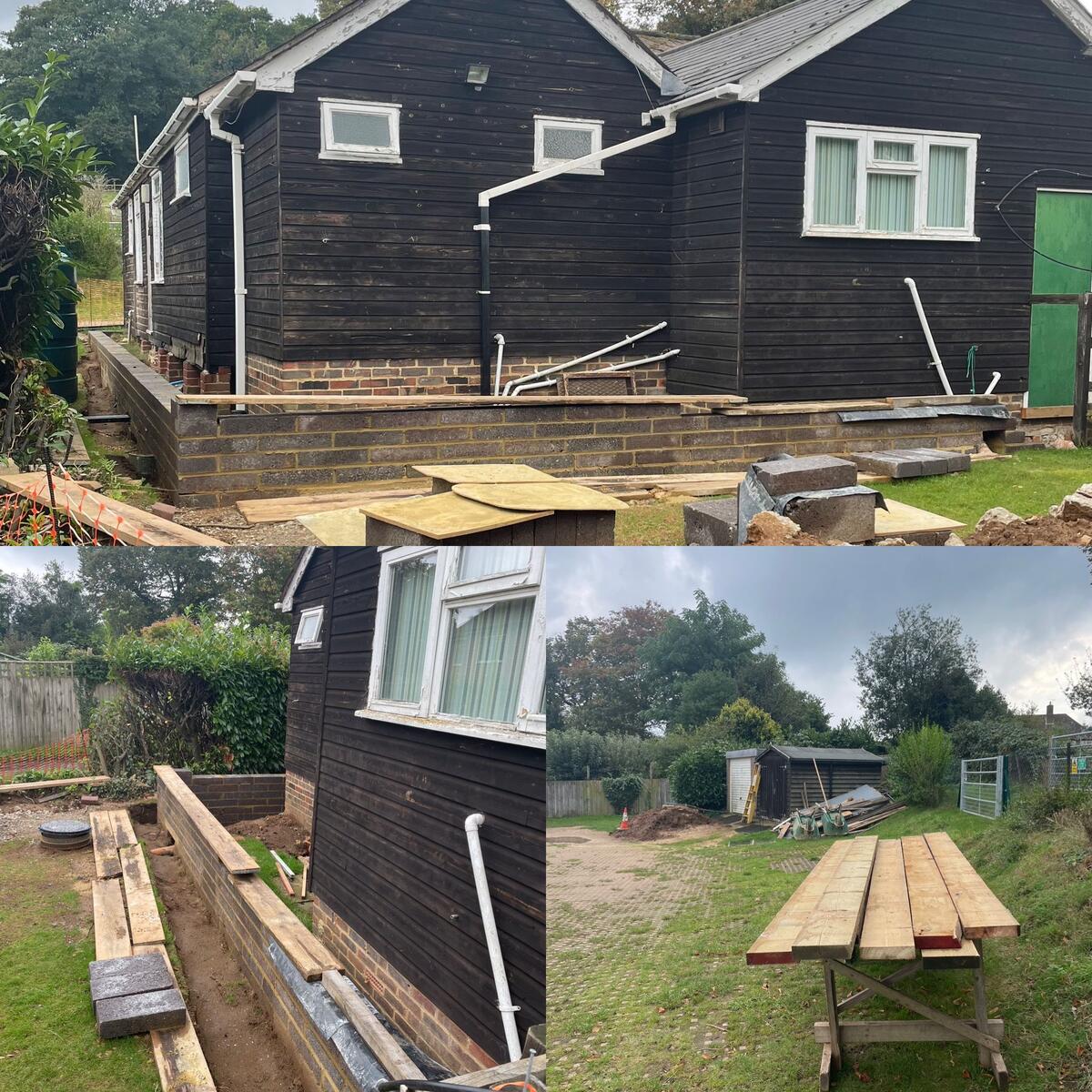 Wonersh Bowls Club Building Progress