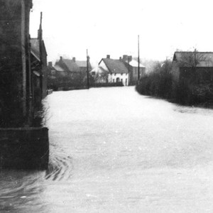 1954 Floods Kelmarsh Road