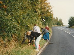Bredgar bulb planting 1996