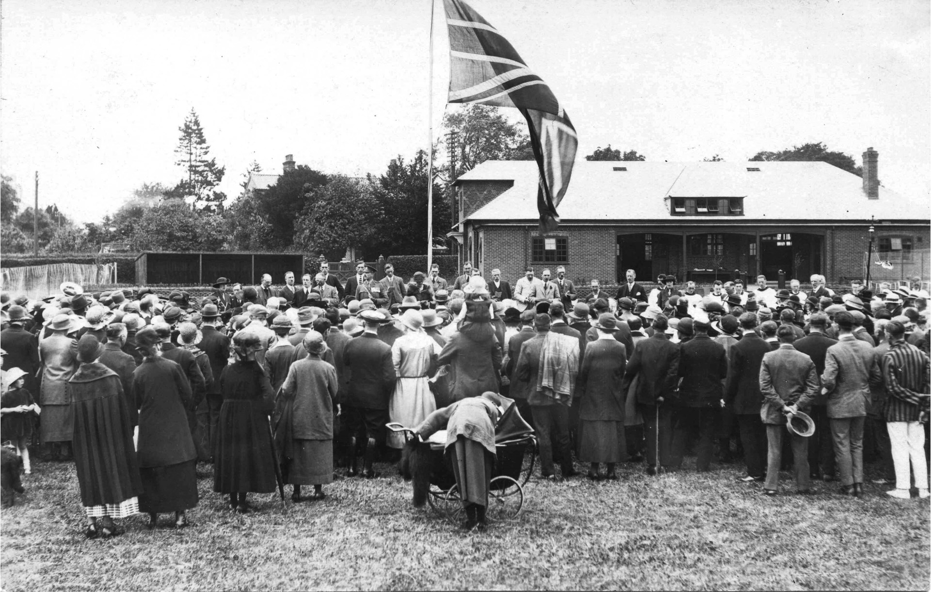 The opening of the hall 1923 The opening of the hall 1923