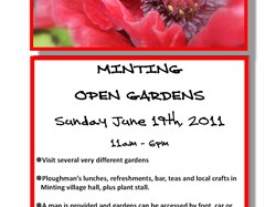Minting, Gautby & District Heritage Society Open Gardens, Plant Sales, Flower Fests