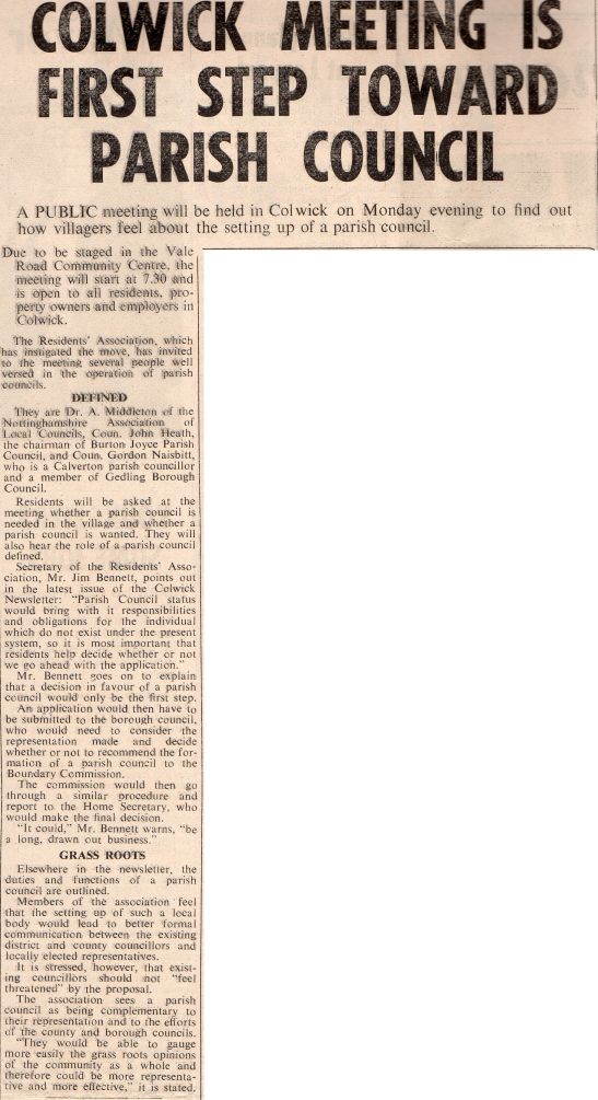 South Notts Echo 26/9/78 South Notts Echo 26/9/78