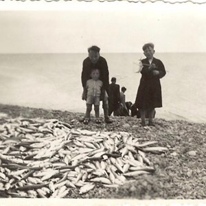 Mackerel Fishing on Seatown beach