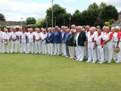 Stourport Bowling Green Club Bowls England v Wales