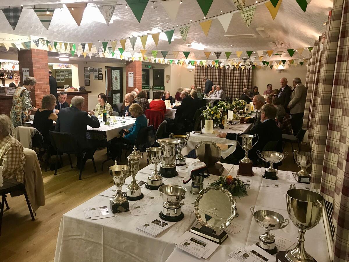 2021 Presentation Dinner at the Clubhouse