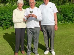 Rosemary Cup Winners 2019 - Nora Brown, Dave Chalke and Peter Hale