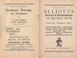 Memories of Alton, Hampshire Festival of Britain - Alton Events 1951