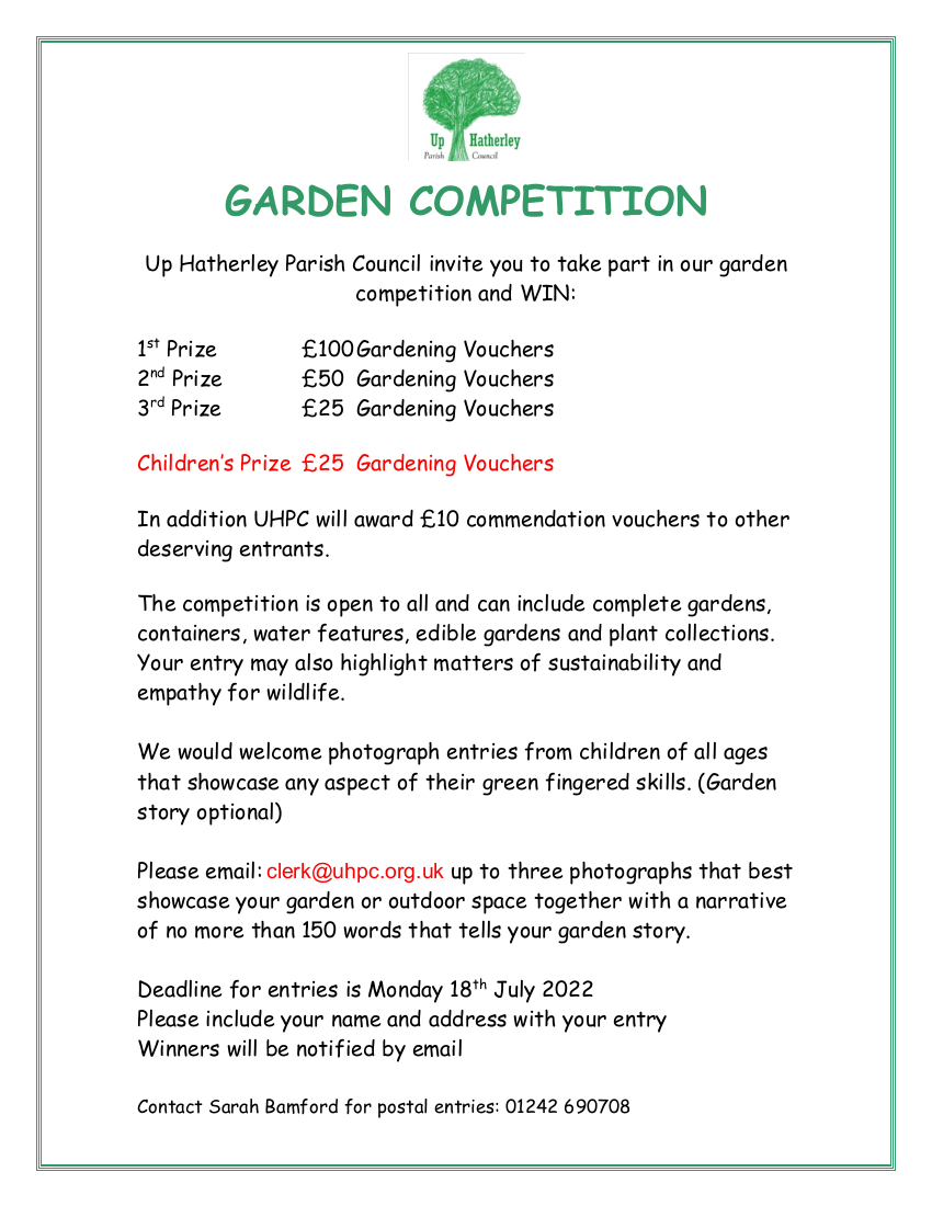 UHPC Garden Competition 2022