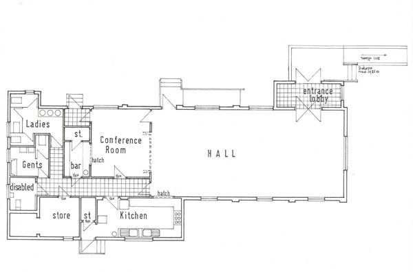 Hall Layout Plan