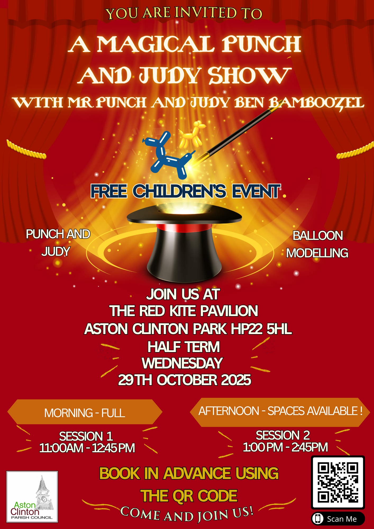 Punch and Judy Event 29th October 2025 Punch and Judy Event 29th October 2025