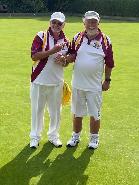 Senior Citizen's Finalists Graham Kennedy and Tony Reid