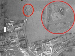 1945 aerial locating control bunker