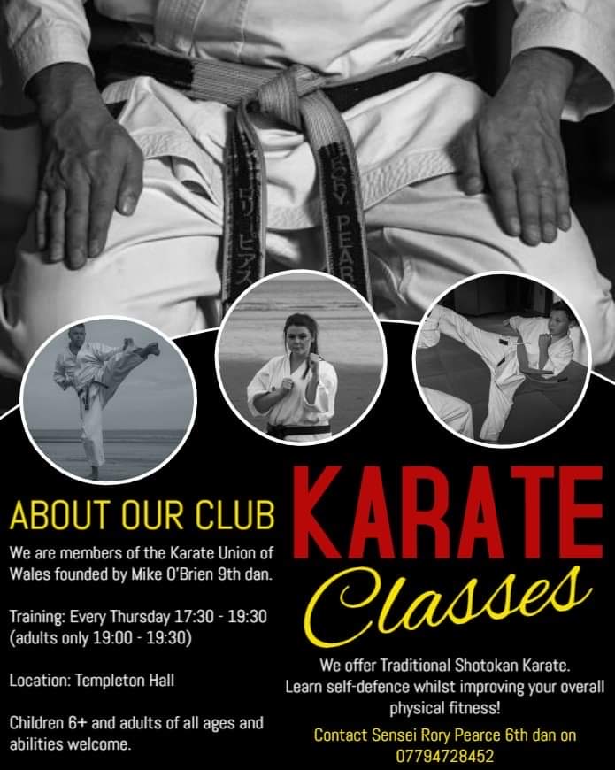 Karate - Tuesday and Thursday evenings
