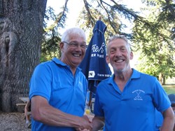 Nigel wins the Captains prize, money goes to money!