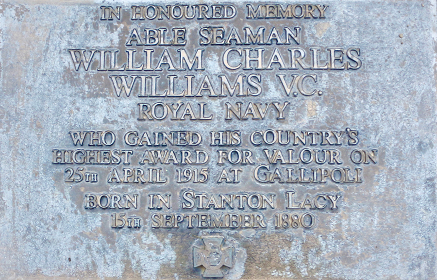 VC Recipient William Charles Williams