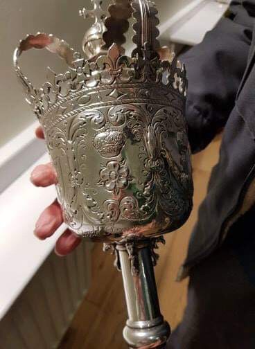 The Stockbridge Mace (Photo kindly provided by Geoff Merritt)