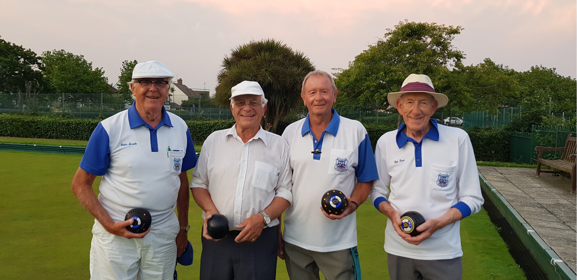 Hot shot Fab Four Colin Smale, Ernie Deverson, Mike Sherwood and Skip Bob Read Hot shot Fab Four Colin Smale, Ernie Deverson, Mike Sherwood and Skip Bob Read