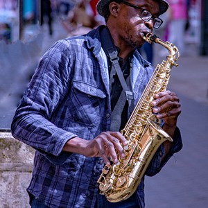 Playing the Sax